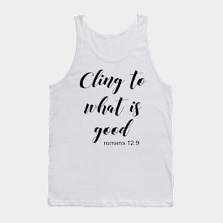 Romans 12 9 Tank Top